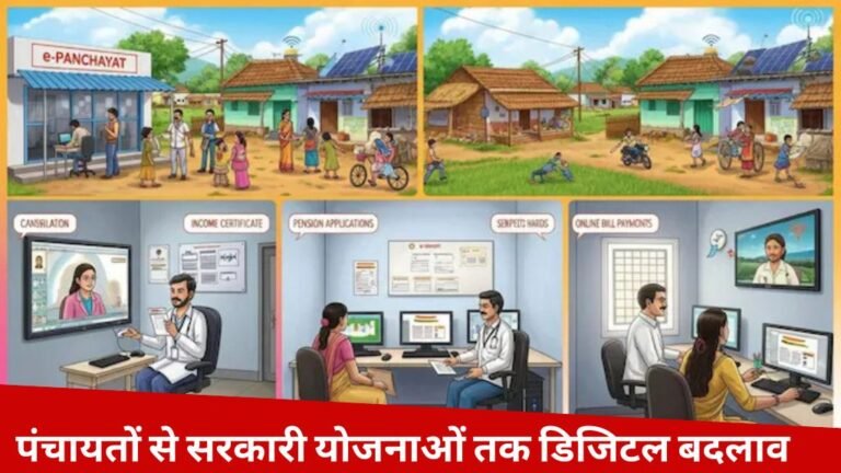पंचायतों से सरकारी योजनाओं तक डिजिटल बदलाव